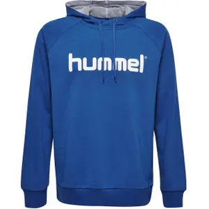 Sweatshirt med hætte Hummel Cotton Logo image-0