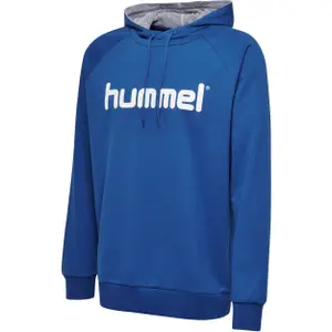 Sweatshirt med hætte Hummel Cotton Logo image-1