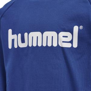 Sweatshirt med hætte til børn Hummel Cotton Logo image-3
