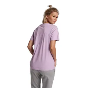 Camiseta de mujer logo de algodón Hummel GO image-2
