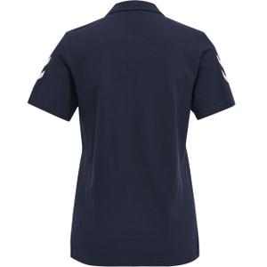 Camisa pólo de algodão feminino Hummel Go image-1