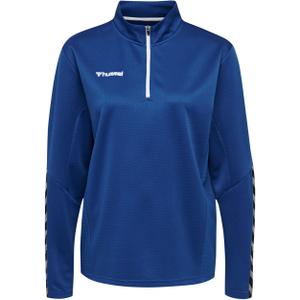 204929-7045-felpa-da-donna-hummel-demi-zip-hmlauthentic-blu-profondo