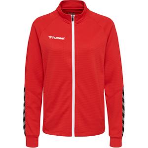 205368-3062-casaco-de-mulher-hummel-zip-hmlauthentic-poly-vermelho