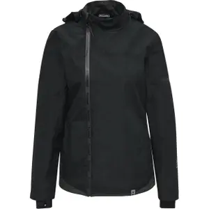 206684-1006-damenjacke-hummel-north-shell-schwarz-kohlegrau