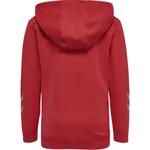 Hooded sweatshirt zip child Hummel Lead Poly image-1