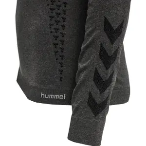 Camiseta de manga larga sin costuras para mujer Hummel CI image-3