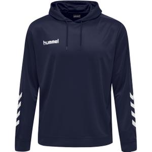 208317-7026-felpa-con-cappuccio-hummel-hmlpromo-poly-blu-scuro