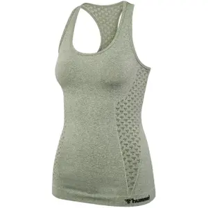 Camiseta de tirantes sin costuras mujer Hummel CI image-2