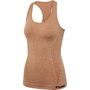 Camiseta de tirantes sin costuras mujer Hummel CI image-2