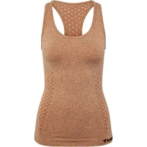 Camiseta de tirantes sin costuras mujer Hummel CI image-0