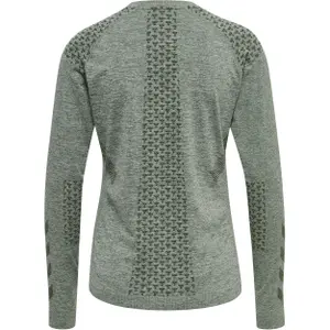 Camiseta de manga larga para mujer sin costuras Hummel CI image-1