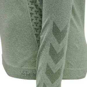 Camiseta de manga larga para mujer sin costuras Hummel CI image-3