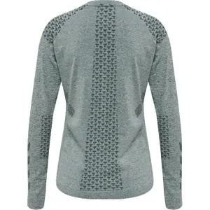 Camiseta de manga larga para mujer sin costuras Hummel CI image-1