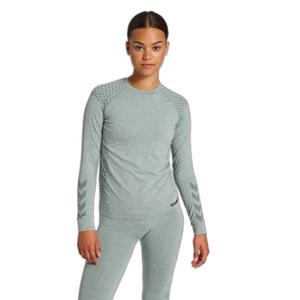 Långärmad sömlös T-shirt för kvinnor Hummel CI image-1