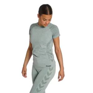 Camiseta de mujer sin costuras Hummel CI image-2