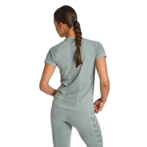 Camiseta de mujer sin costuras Hummel CI image-4