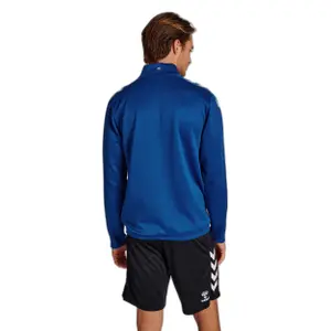 Semi-zippedped tracksuit jacket Hummel Core XK Poly image-4