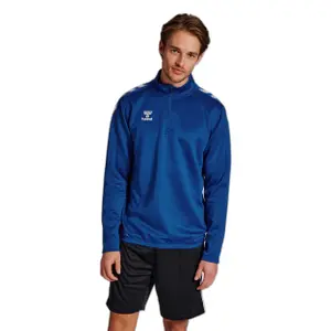 Semi-zippedped tracksuit jacket Hummel Core XK Poly image-1