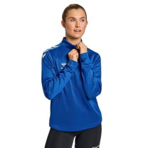 Women's half zipped tracksuit jacket Hummel Core XK image-1