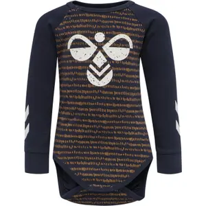 Baby boy long sleeve bodysuit Hummel Buster image-0