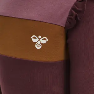 Baby girl long sleeve bodysuit Hummel Sunset image-3