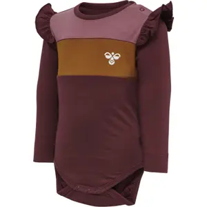 Baby girl long sleeve bodysuit Hummel Sunset image-0