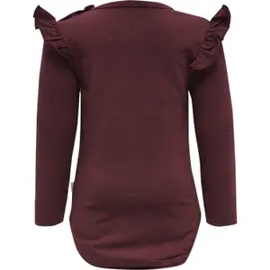 Baby girl long sleeve bodysuit Hummel Sunset image-2