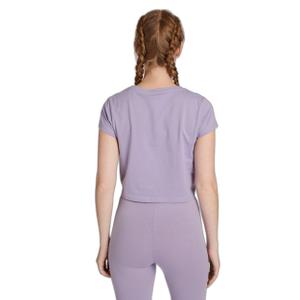 Crop T-shirt til kvinder Hummel Legacy image-4