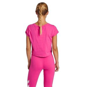 Crop T-shirt til kvinder Hummel Legacy image-5