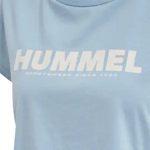 Crop T-shirt til kvinder Hummel Legacy image-5