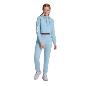 Damskie spodnie dresowe zwężane Hummel Legacy image-4