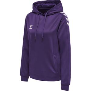 212649-3332-women-s-polyester-hooded-sweatshirt-hummel-core-xk-purple-white