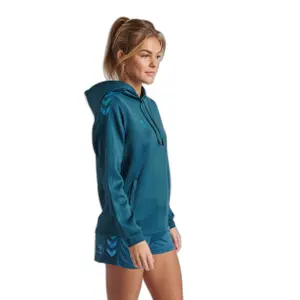 Women's polyester hooded sweatshirt Hummel Core XK image-4