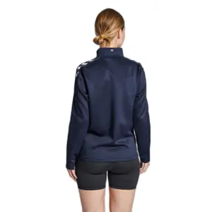 Women's half zipped tracksuit jacket Hummel Core XK image-4