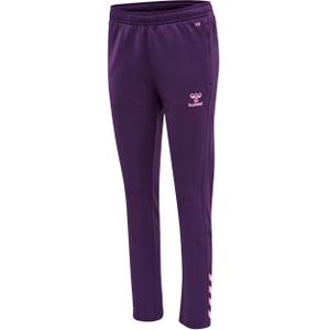 212656-3443-pantalon-de-jogging-en-polyester-femme-hummel-core-xk-red