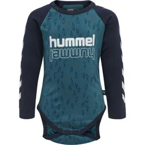 Baby boy long sleeve bodysuit Hummel Thunder image-0