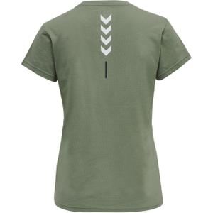 Damski bawełniany T-shirt Hummel TE Cali image-3