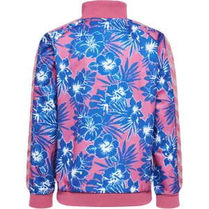 Floral zip-up jacket for girls Hummel image-2