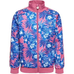 Floral zip-up jacket for girls Hummel image-0