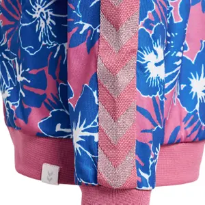 Floral zip-up jacket for girls Hummel image-4