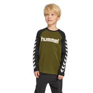 Langærmet T-shirt til børn Hummel Boys image-2