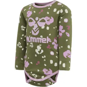 Baby girl long sleeve bodysuit Hummel Alisa image-1