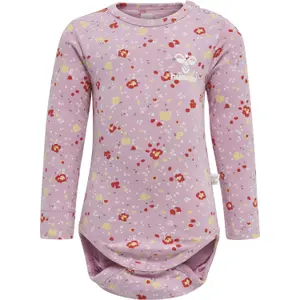 Long-sleeved baby girl bodysuit Hummel Mira image-0