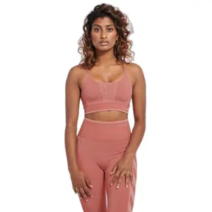 Sømløs sports-bh til kvinder Hummel MT Energy image-2