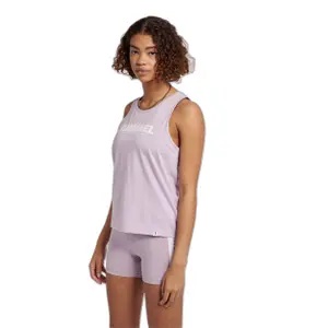 Camiseta de tirantes mujer Hummel Legacy image-4