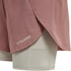Pantalón corto 2 en 1 para mujer Hummel MT Track image-5