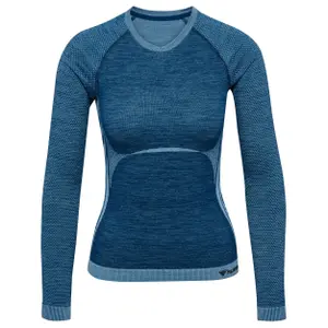 Maillot manches longues serré sans coutures femme Hummel Clea image-1