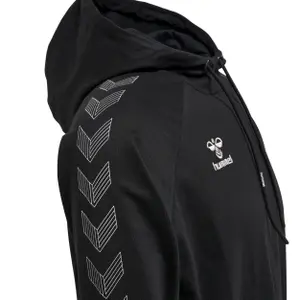 Cotton hooded sweatshirt Hummel Move Grid image-2