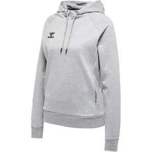 Women's cotton hooded sweatshirt Hummel Move Grid