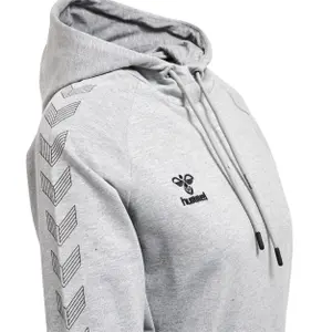 Women's cotton hooded sweatshirt Hummel Move Grid image-2